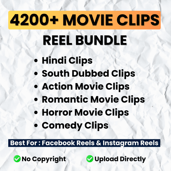 4200+ Movie Clips Reel Bundle