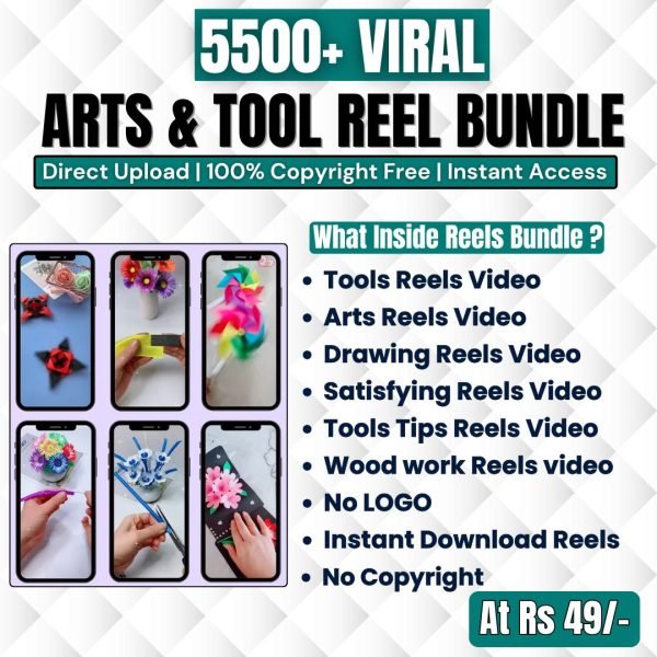 5500+ Art & Tools Reels Bundle