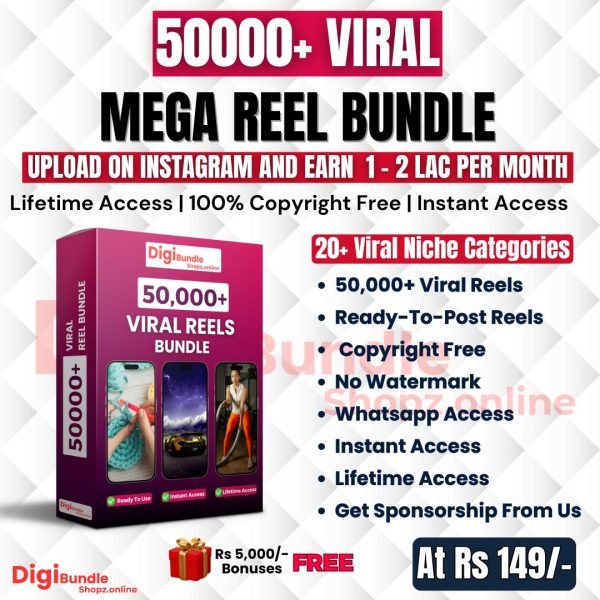 50000+ Mega Viral Reel Bundle